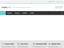 Tablet Screenshot of mafraweb.com.br